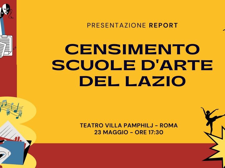Presentazione Report Censimento delle Scuole d’Arte nel Lazio